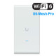 Ubiquiti U6-Mesh-Pro (UniFi U6 Mesh Pro) Indoor/Outdoor (IPX6), 4 Spatial Streams WiFi 6 (AX) 5 GHz (2.4Gbps), 2.4 GHz (573.5Mbps), Antenna gain 8 dBi, 48V, 0.5A PoE adapter (Included)