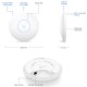 Ubiquiti UniFi U6+ (U6-Plus) Wi-Fi 6 (802.11ax) Access Point Dual-Band 3.0 Gbps Aggregate Throughput Rate, Power 23dBm, 802.3af PoE; 48V PoE Support (PoE injector not included)