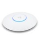 Ubiquiti UniFi U6+ (U6-Plus) Wi-Fi 6 (802.11ax) Access Point Dual-Band 3.0 Gbps Aggregate Throughput Rate, Power 23dBm, 802.3af PoE; 48V PoE Support (PoE injector not included)