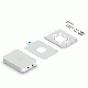 Ubiquiti U7-IW (UniFi 7 In-Wall) Wall Mount Wi-Fi 7 Dual Band Access Point Speed 4.98 Gbps, 3 x 2.5 GbE RJ45 ports, PoE+ Support (PoE not included)