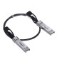 Ubiquiti UACC-DAC-SFP10-0.5M 10G SFP+ Direct Attach Cable with a 10 Gbps max data rate., Supported data rates: 10 / 1 Gbps, Compatible with SFP+ and SFP interfaces, 0.5 M.