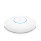 Ubiquiti U6-Pro (UniFi 6 Pro) High-Performance Access Point, Dual-Band WiFi 6 4x4 MIMO with 160 MHz, 5.3Gbps, 802.3at PoE Support; 48V PoE Adapter (Not Included)