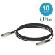 Ubiquiti UDC-3 High Performance 10G SFP+ Direct Attach Passive Copper Cable, SFP+ to SFP+ Connector, 30AWG, 3 m.