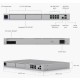 UBiQUiTi UDM-Pro-Max (Dream Machine Pro Max) 10G Cloud Gateway with 200+ UniFi device / 2,000+ client, 5Gbps IPS routing, Redundant NVR storage.