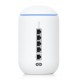 UBiQUiTi UDR (UniFi Dream Router) All-in-One 5-Port Gigabit (1 WAN + 4 LAN) with (2) PoE ports, Built-in WiFi 6 AP, + UniFi Controller 128 GB SSD internal storage & MicroSD card slot for NVR