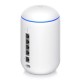 UBiQUiTi UDR (UniFi Dream Router) All-in-One 5-Port Gigabit (1 WAN + 4 LAN) with (2) PoE ports, Built-in WiFi 6 AP, + UniFi Controller 128 GB SSD internal storage & MicroSD card slot for NVR