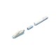 Link UF-0002  LC Simplex Multimode, Ivory, Zirconia Connector, Beige Boot 0.9 mm, 3.0 mm diameter Cable