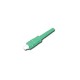 Link UF-0005SM/APC  SC/APC Simplex Singlemode, Zirconia Conector, Green Boot 0.9, 3.0 mm diameter Cable