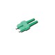 Link UF-0006SM/APC  SC/APC Duplex Singlemode, Zirconia Connector, Green Boot 0.9 mm,  3.0 mm. diameter Cable