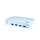 Link UF-1014 Fiber Optic Termination Box w/o Adapter, 4 Port (use with UF-0055SM)