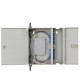 Link UF-2024A Fiber Optic Distribution Unit (FDU) 6-48F (4 Snap-In) Box Wall Mount, Unload