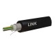Link UFC4304 Fiber Optic 4 Core OM3 50/125 μm Multi-Mode Outdoor/Indoor Cable, All-Dielectric LSZH-FR