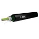 Link UFC9306A Fiber Optic 6 Core OS2 9/125 μm Single-Mode Outdoor/Indoor Cable, Armored LSZH-FR