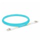 Link UFP422D31-05 Fiber Optic LC-LC Patch Cord OM3, Duplex Multi-mode, (3.0 mm Jacket)/UPC-UPC, Lengths 5 m. 