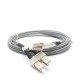 Link UFP562D31-03 Fiber Optic SC-LC Patch Cord OM2, Duplex Multi-mode, (3.0 mm Jacket)/UPC-UPC, Lengths 3 m. 
