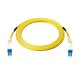 Link UFP922D31-05 Fiber Optic LC-LC Patch Cord OS2, Duplex 9/125 μm Single-mode, (3.0 mm Jacket)/UPC-UPC, Lengths 5 m. 