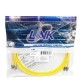 Link UFP944D31-03 Fiber Optic ST-ST Patch Cord OS2, Duplex Single-mode, (3.0 mm Jacket)/UPC-UPC, Lengths 3 m. 