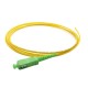 Link UFP960S22-1.5 SC Pigtail Fiber Optic, SM/OS2 Simplex, (2.0 mm Jacket)/APC, Length 1.5 m.