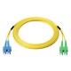 Link UFP966D36-05 Fiber Optic SC-SC Patch Cord OS2, Duplex Single-mode, (3.0 mm Jacket)/UPC-APC, Lengths 5 m. 