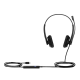 Yealink Wired Headset UH34 SE Dual Teams, Microsoft Certified Teams, USB-C, Leather Ear Cushions, Noise-Canceling Microphone