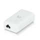 Ubiquiti U-PoE+ PoE Adapter 48V DC (30W), Output Voltage 48V DC @ 0.65A, Gigabit 10/100/1000 Mbps, Surge, Peak Pulse, and Overcurrent Protection