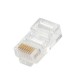 Link US-1001 CAT 5E RJ45 High Performance (HP) Plug, Unshield (10 Each/Pkg)