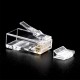 Link US-1002 CAT 6 RJ45 Plug Unshield, 2 Layer with pre-insert bar (10 Each/Pkg)