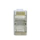 Link US-1004 Shield CAT 6 RJ45 Plug 2 Layer 600 MHz With Pre-Insert bar
