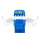 Link US-1005STF CAT 5E RJ45 Blue Modular Jack, Slim Tool Free
