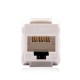 Link US-1006SL CAT 6 RJ45 Modular Jack Unshield, Slim Type, White Color