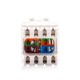 Link US-1006SL CAT 6 RJ45 Modular Jack Unshield, Slim Type, White Color