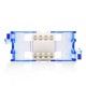 Link US-1006STF CAT 6 RJ45 Modular Jack Unshield, Slim Tool Free, White Color