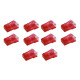 Link US-1062A-X CAT6 New RJ45 Crystal Plug, Transparent X=2Red/3Green/4Blue/5Yellow/6Black (10 Pcs/Pkg.)