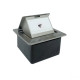 Link US-2031A CAT 6 POP-UP with RJ45 Modular Jack Stainless, 1 Port Outlet w/Damping
