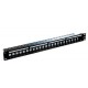 Link US-3001 Unload Patch Panel 24 Port (1U) w/lable, Support 