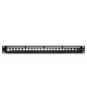 Link US-3002S Shield Unload Patch Panel 24 Port (1U) w/lable, Support 