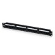 Link US-3024 CAT 5E Patch Panel 24 Port, 1U Rack Mount Support, w/Support *จัดส่งฟรี เขต กทม.และปริมณฑล