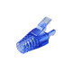 Link US-6624A CAT 6 New Crystal Locking Plug BOOT สีฟ้า