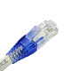 Link US-6624A CAT 6 New Crystal Locking Plug BOOT สีฟ้า
