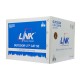 Link US-9015M CAT5E Outdoor UTP PE w/Drop Wire Cable, Bandwidth 350MHz, CMX Black Color 305 M./Reel in Box *ส่งฟรีเขต กทม.