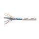 Link US-9136LSZH CAT6 F/UTP Ultra (600MHz), Screen Twisted Pair, w/Cross Filler, 23 AWG, CMR White color, 305M/Roll