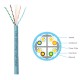 Link US-9146ALSZH CAT6A UTP XG Cable, Bandwidth 500MHz, LSZH, Aqua Blue *ส่งฟรีเขต กทม.และปริมณฑล