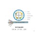 Link US-9146LSZH CAT6A UTP XG Cable, Bandwidth 750MHz, LSZH, สีฟ้า aqua Color 305 M./Roll Box *ส่งฟรีเขต กทม.