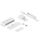 Ubiquiti USW-Ultra-60W (52W) Compact Layer 2, 8-port GbE PoE Switch with Versatile Mounting Options., 7 Port GbE PoE+ output + 1 GbE port with optional PoE++ input