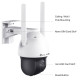 tp-link VIGI C540-4G  4G / 4MP Outdoor 24h Full-Color Pan Tilt Network Camera, 4mm. Focal Length,Smart Detection, Two-Way Audio, IP66 Waterproof