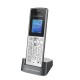 Grandstream WP810 Cordless Wi-Fi IP Phone, 2 SIP accounts 2 lines, Dual-band Wi-Fi, HD voice, 1500mAh battery
