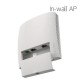 Mikrotik RBwsAP-5Hac2nD (wsAP ac lite) In-Wall AP 3-Ports 10/100 Ethernet, Dual Concurrent 2.4GHz / 5GHz wireless access point, PoE-in/PoE-out Support