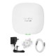 Aruba Instant On AP22 (R6M51A) PSU BDL WWBase with 12V Power adaptor Standard SET, Indoor Wi-Fi CERTIFIED (Wi-Fi 6) Access Point, Speed 1174Mbps, 802.11ax, 2X2:2 MU-MIMO radios, Built-in Wi-Fi router/gateway functionality