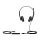 Yealink Wired Headset UH34 SE Dual Teams, Leather Ear Cushions, Noise-Canceling Microphone, USB-A 2.0, wired headset, plug and play